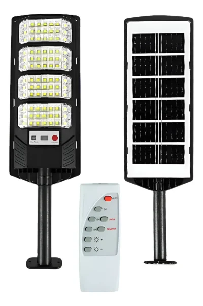 Lampara Solar 400w Control Sensor Luz Exterior Luz Led 432