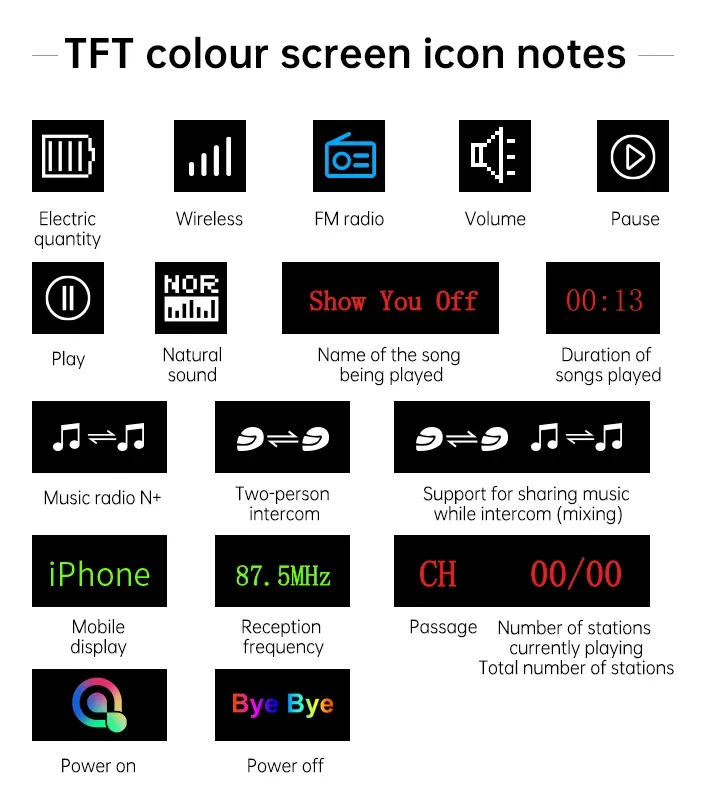 Intercomunicador Q68max Casco Moto Bluetooth Comparte Música - Image 9