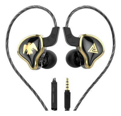 Audífonos Qkz Ares Monitoreo 3.5mm Profesionales