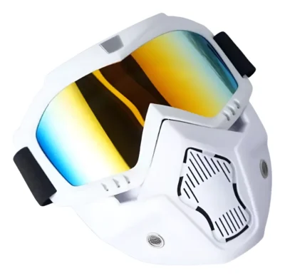 Careta Desmontable Motocross Painball Airsoft Ciclismo