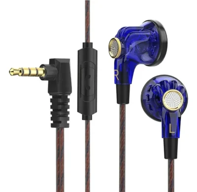 Audífonos Qkz- Mdr In-ear Cancelación De Ruido 3.5mm Calidad