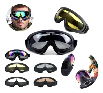 Gafas Deportivas A Prueba De Viento Para Moto Bici Airsoft