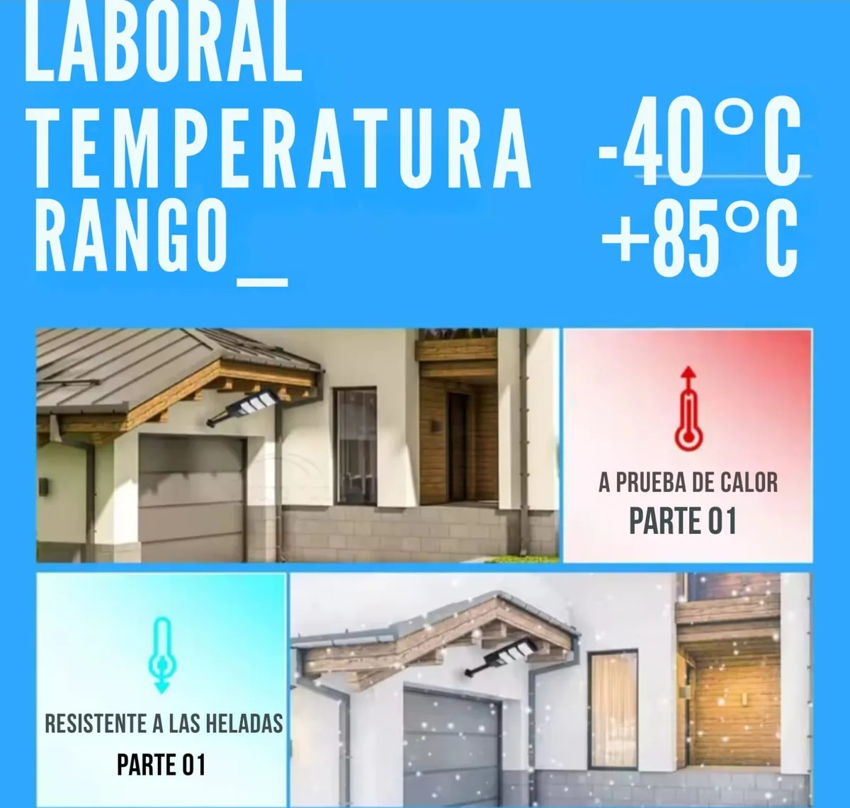 Lampara Solar 400w Control Sensor Luz Exterior Luz Led 432 - Image 7