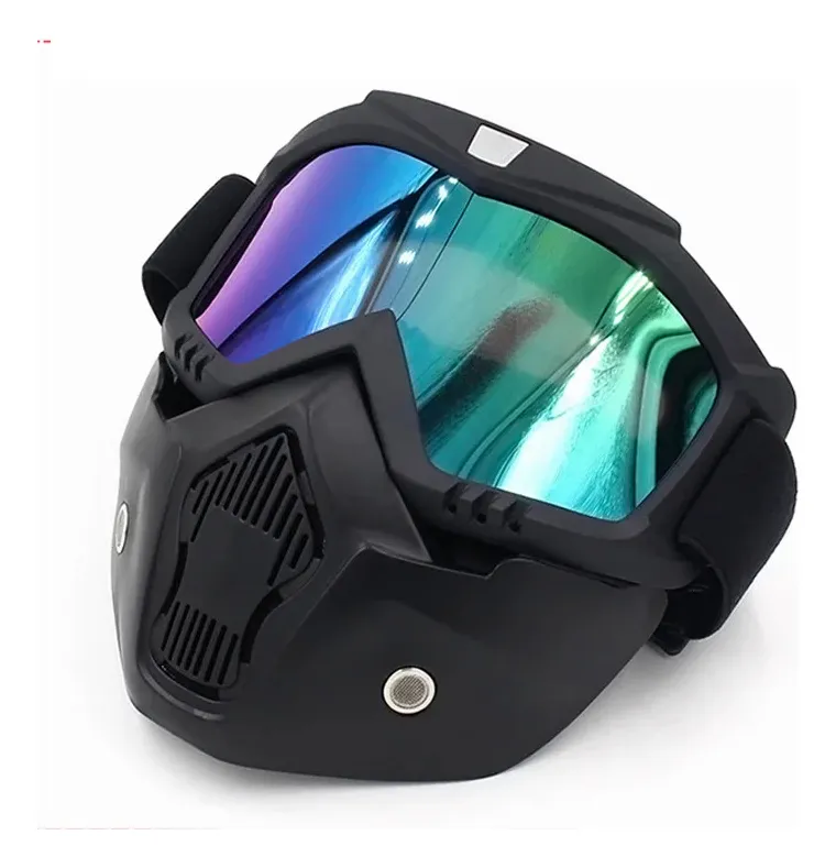 Careta Lente Polarizado Motocross Painball Airsoft Ciclismo - Image 8