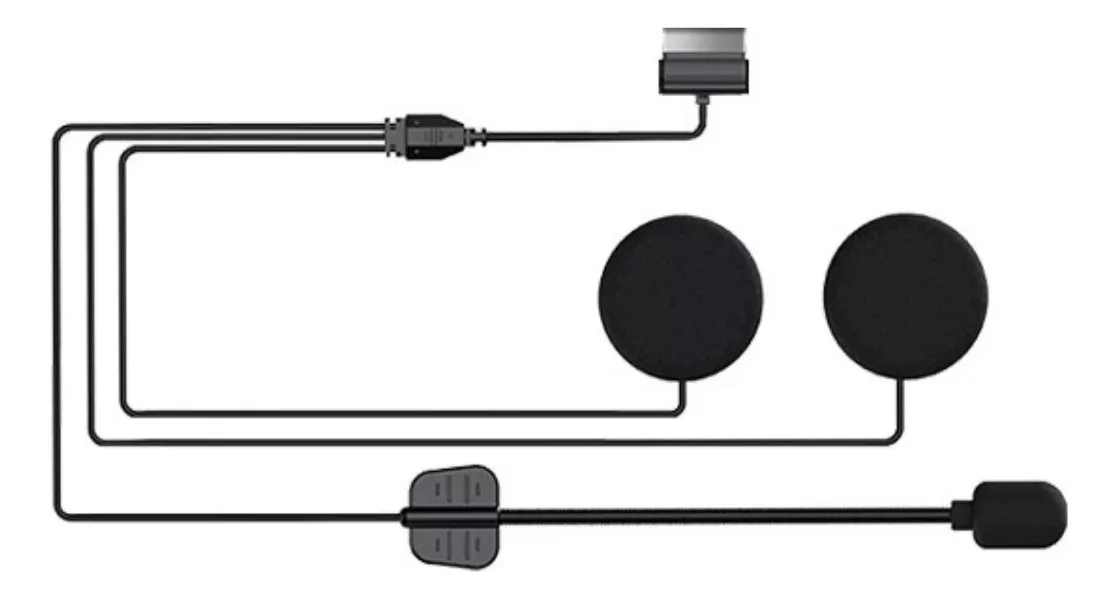 Kit Stickers Clip Cable T-c Micrófono Duro Q58max Moto Casco - Image 7