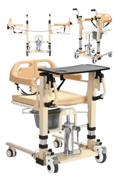 Silla Traslado Elevación Pacientes Impermeable Baño Ducha