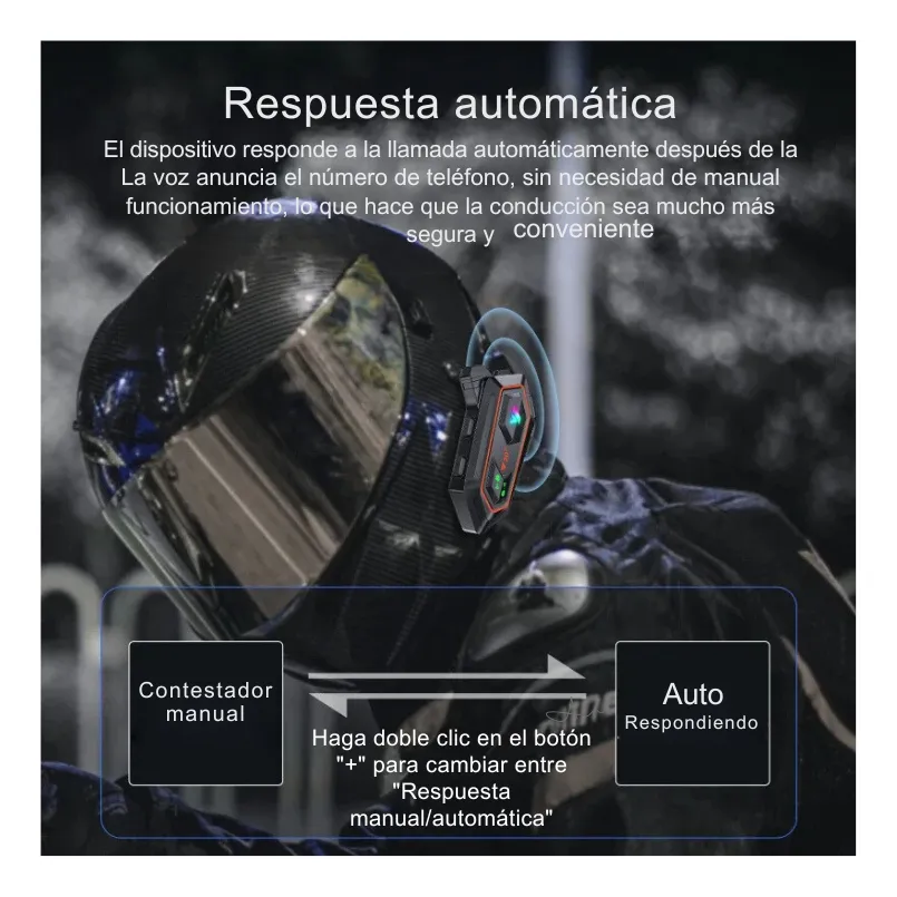 Intercomunicador Y20-2x Bluetooth Moto Casco Combo X2und - Image 10