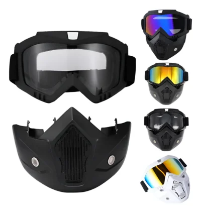 Careta Lente Polarizado Motocross Painball Airsoft Ciclismo