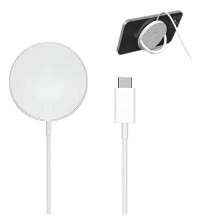 Cargador Inalámbrico Magsafe 15w T-c Para iPhone Xiaomi Sam