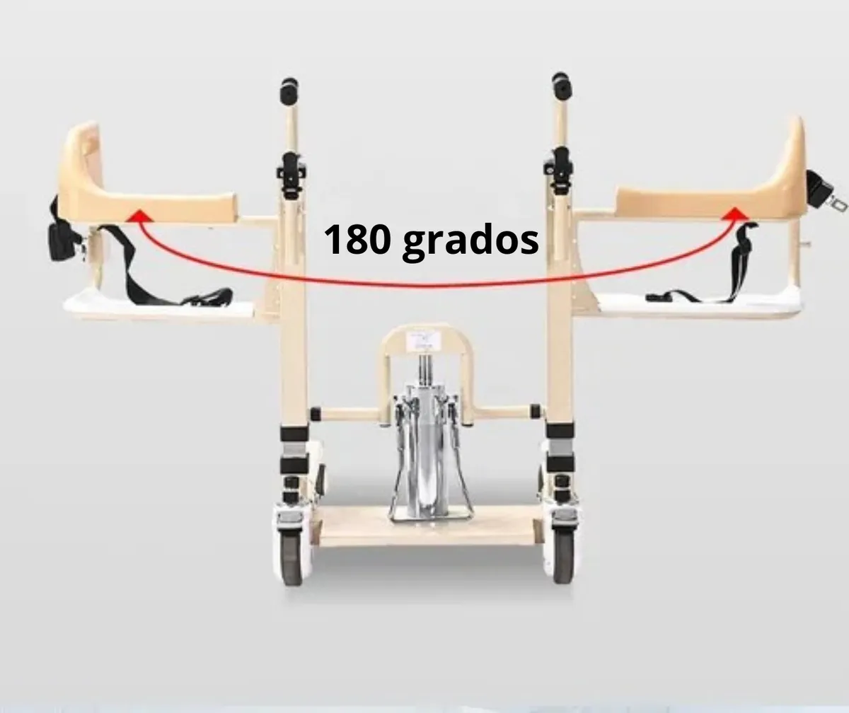 Silla Traslado Elevación Pacientes Impermeable Baño Ducha - Image 9