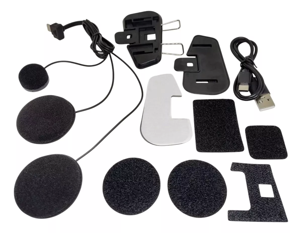 Micrófono Blando Q58max Moto Casco Repuesto Auricular Tipo-c