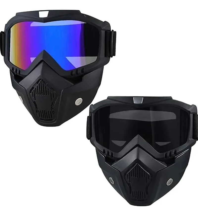 Careta Desmontable Motocross Painball Airsoft Ciclismo - Image 6