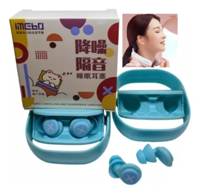 Tapones Oídos Silicona Alta Calidad Cancelación Ruido Dormir