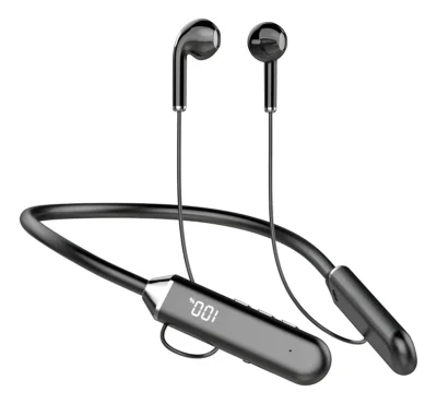 Audífonos Bluetooth Inalámbricos Tipo Cuello Nuca Led