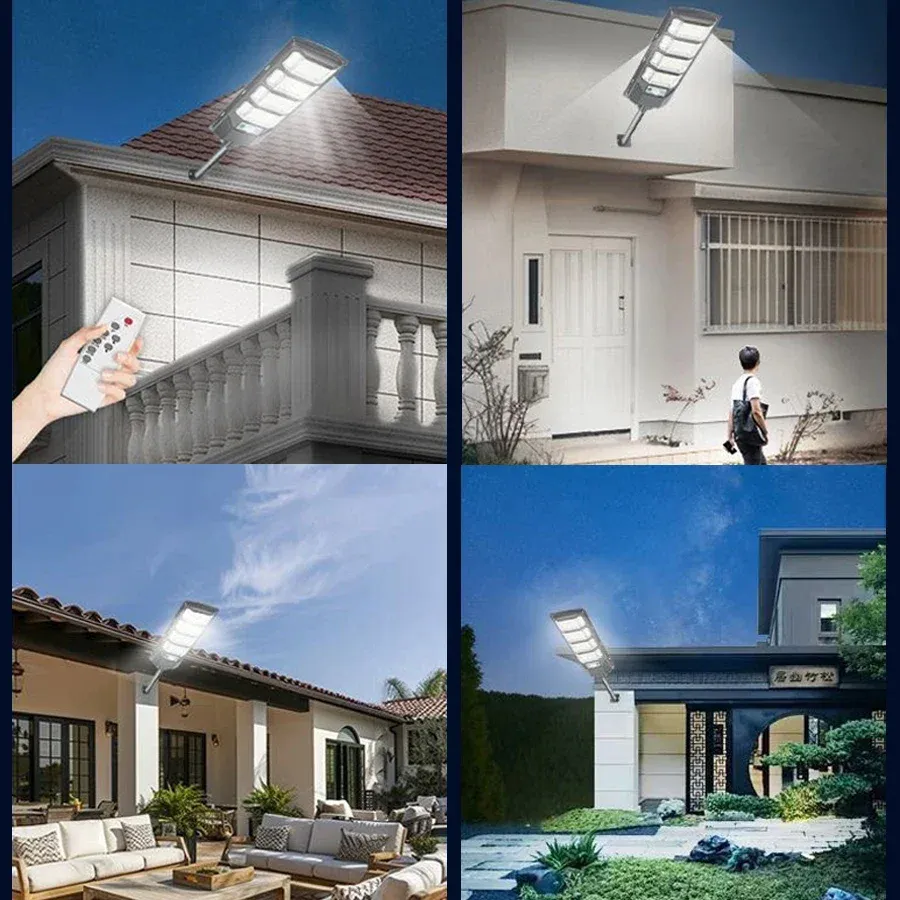 Lampara Solar 400w Control Sensor Luz Exterior Luz Led 432 - Image 3