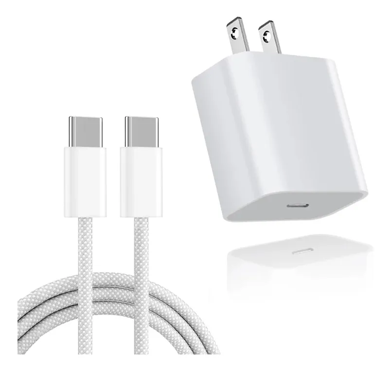 Cargador 35w T-c-c Carga Rápida Compatible iPhone 16/16 Pro